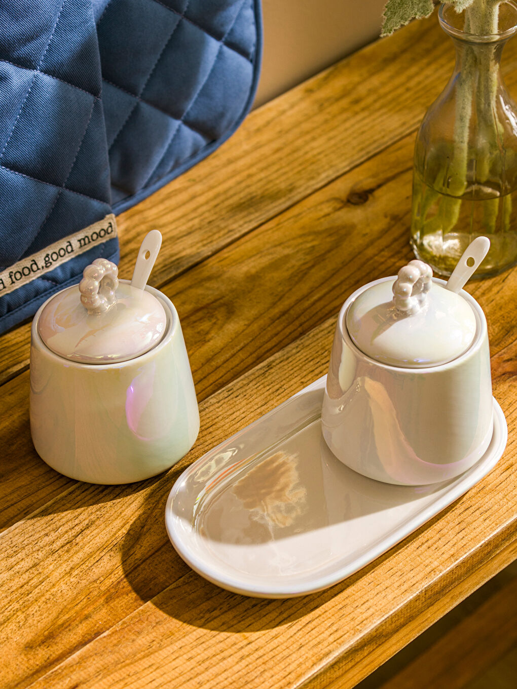 حاوية طعام سيراميك - مجموعتين-1