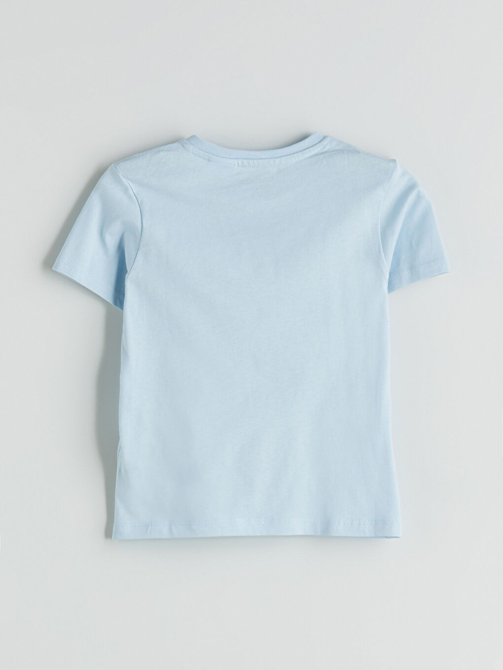 Mavi Mickey Mouse Baskılı Erkek Çocuk Pijama Üst-5