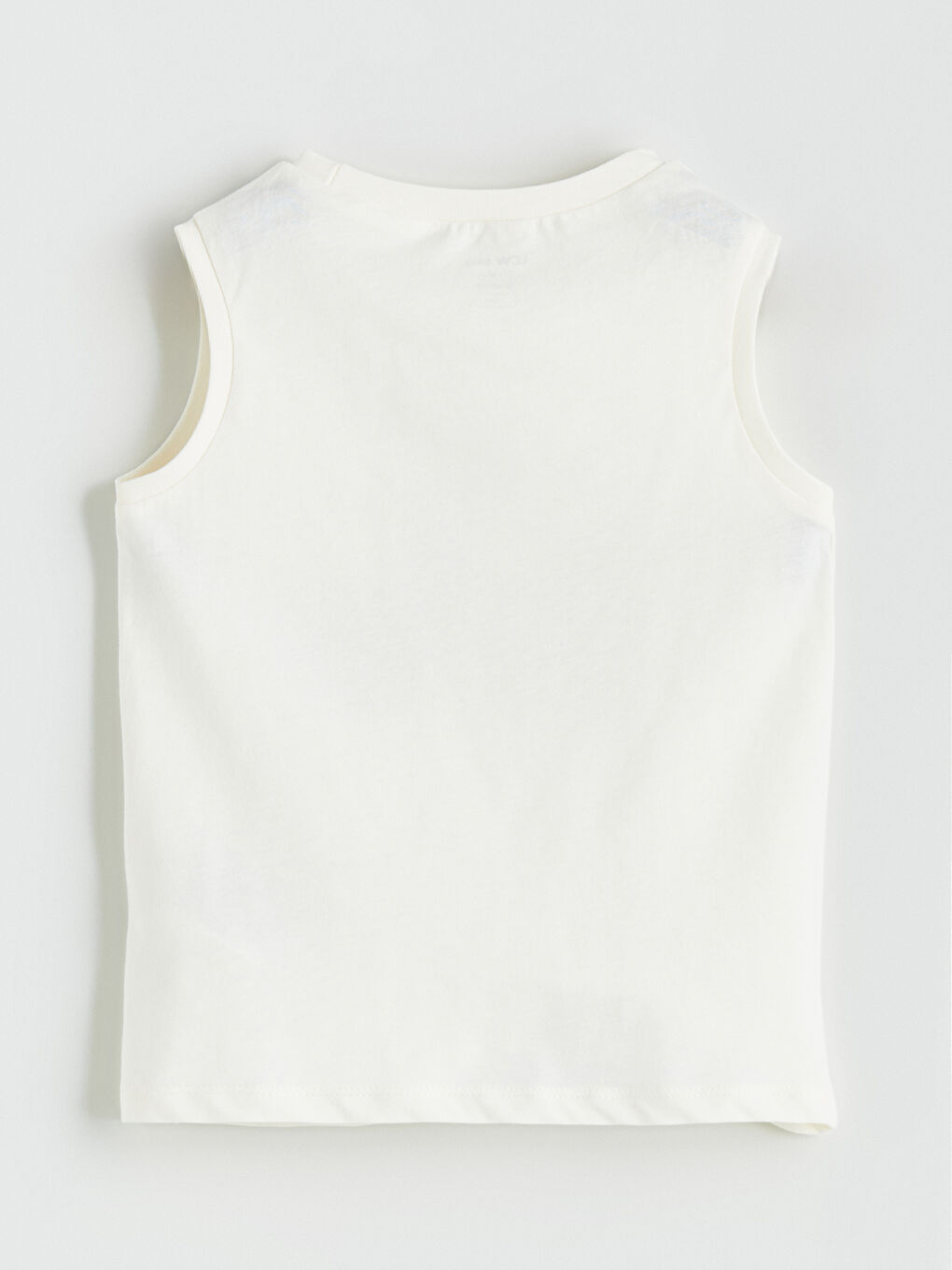 Ekru Araba Baskılı Erkek Bebek Atlet-1