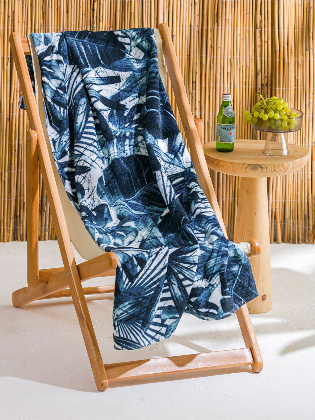 LCW ACCESSORIES Muški Peškir za Plažu sa Dezenom 70x150 cm -S5JD59Z8-EY8