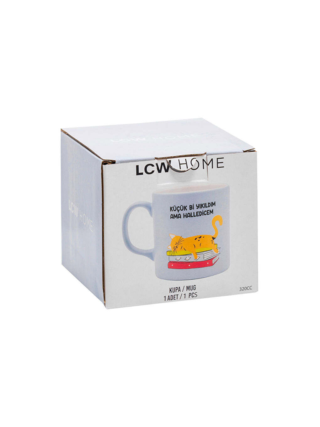 Karışık Kedi Baskılı Seramik Kupa 320 ml-3
