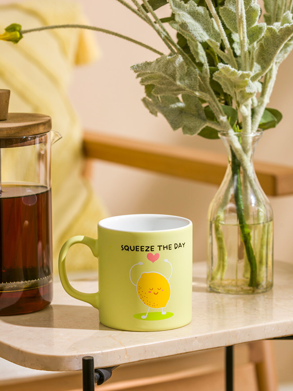 LCW HOME Karişik Baskılı Seramik Kupa 320 ml - 1
