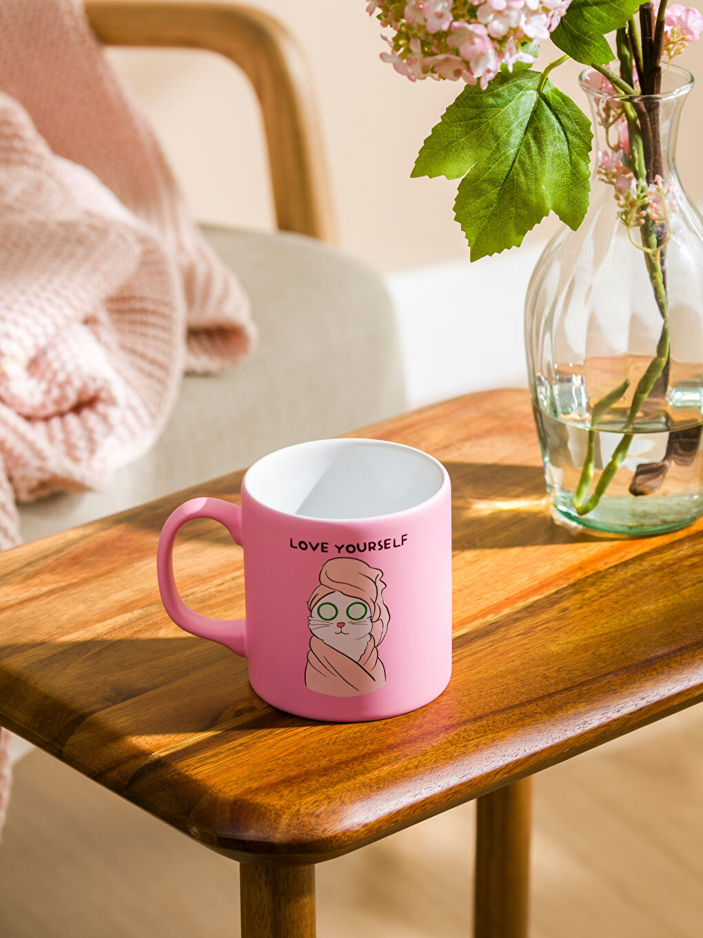 LCW HOME Karişik Baskılı Seramik Kupa 320 ml - 1