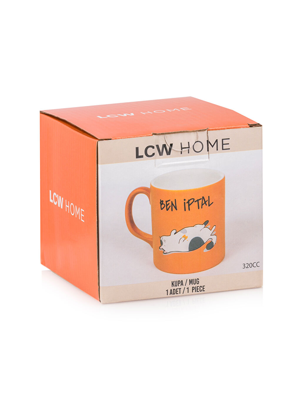 LCW HOME Karişik Kedi Baskılı Seramik Kupa 320 ml - 3