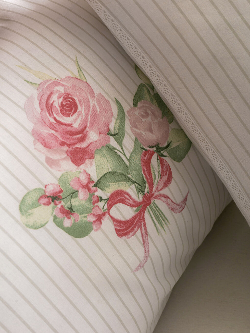 LCW ACCESSORIES Karişik Çiçek Baskılı Pamuklu Yastık Kılıfı 2'li 50x70 cm - 2