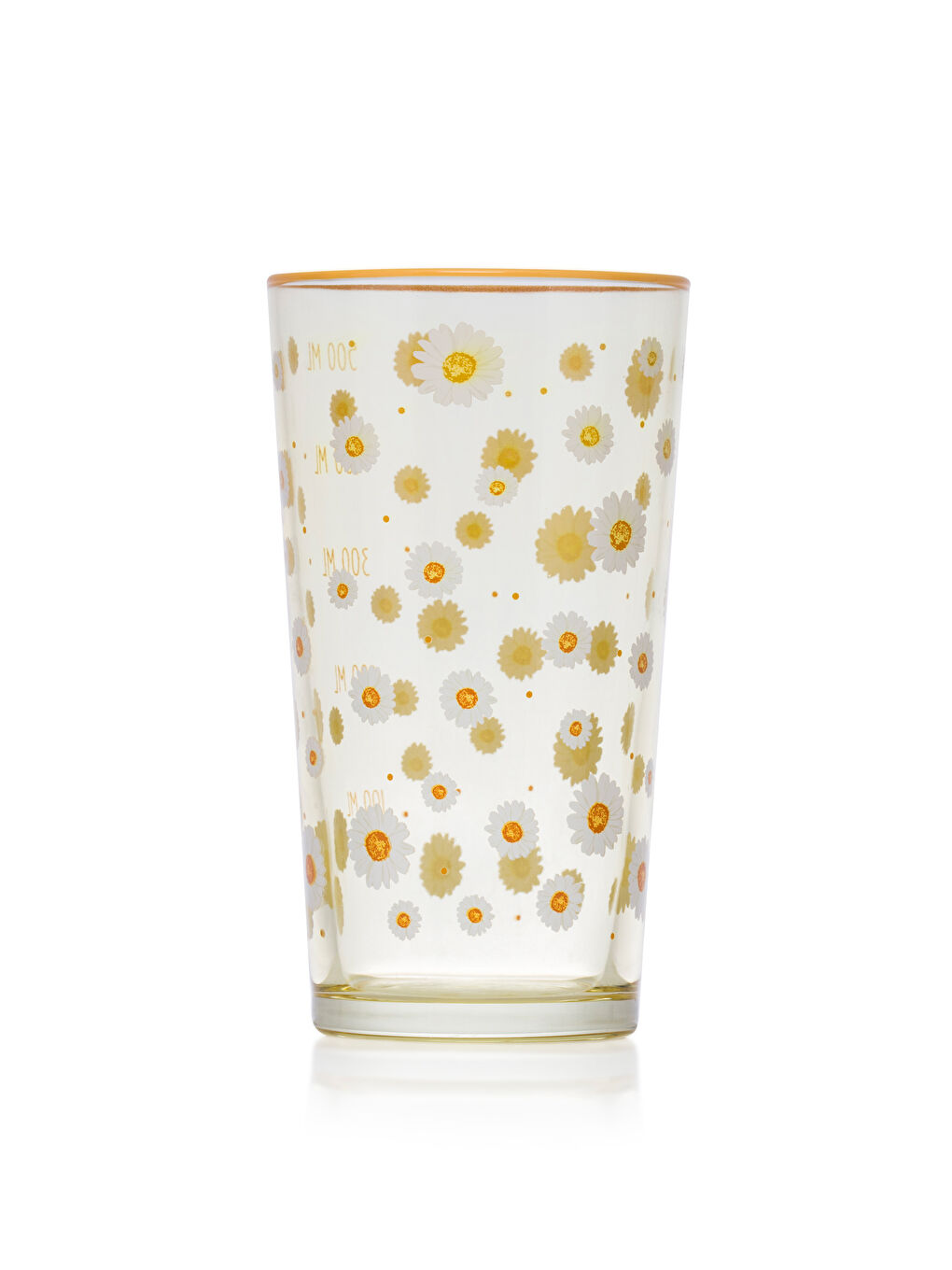 Staklene čaše za vodu cvetnog dezena - 500 ml -S5JN35Z8-CRK