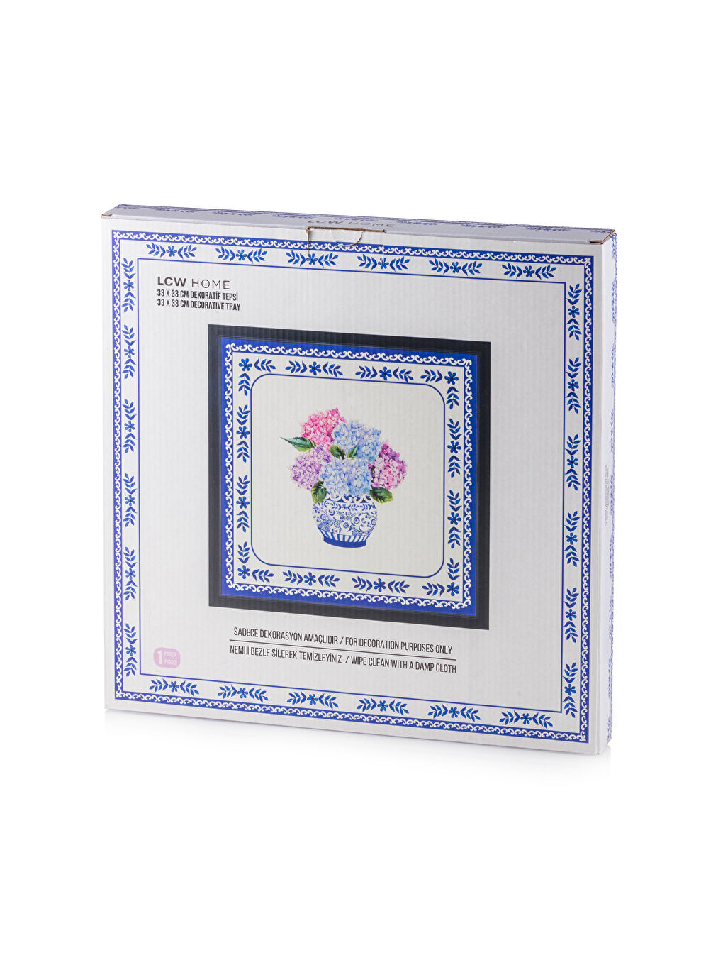 Printed Decorative Tray 33x33 cm-4