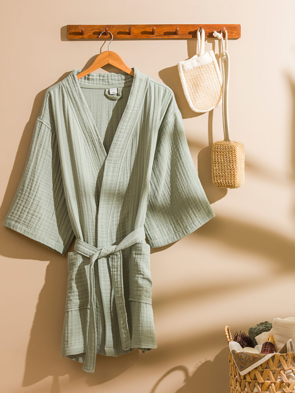 Cotton Women's Bathrobe -S60024Z8-YXK