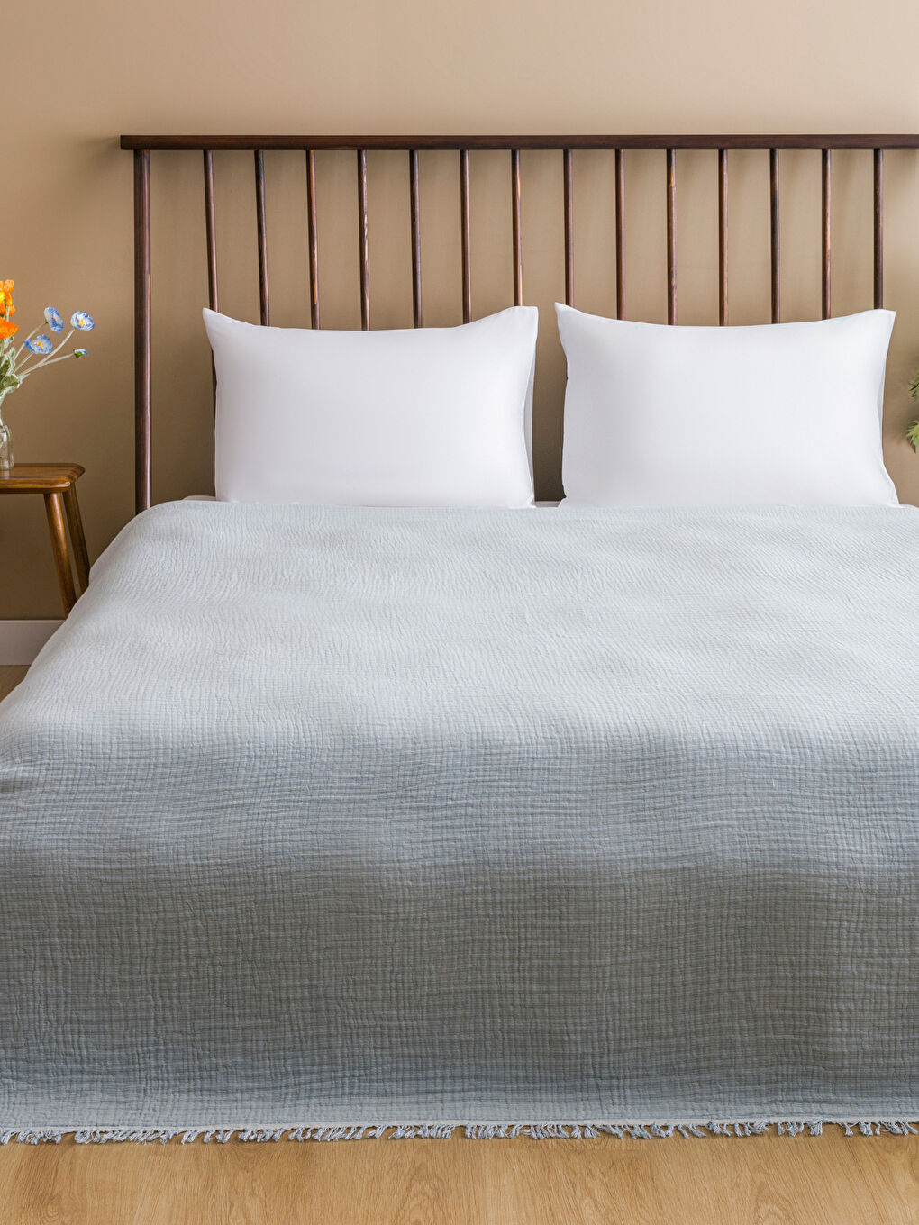 LCW HOME Double Cotton Bedspread -S60038Z8-Z5D