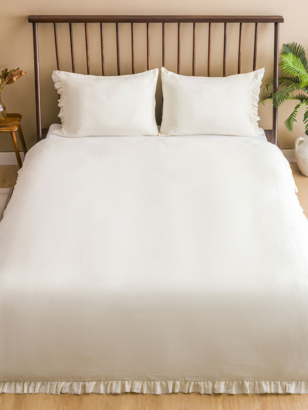 LCW HOME Cotton Double Duvet Cover Set -S60047Z8-EEW
