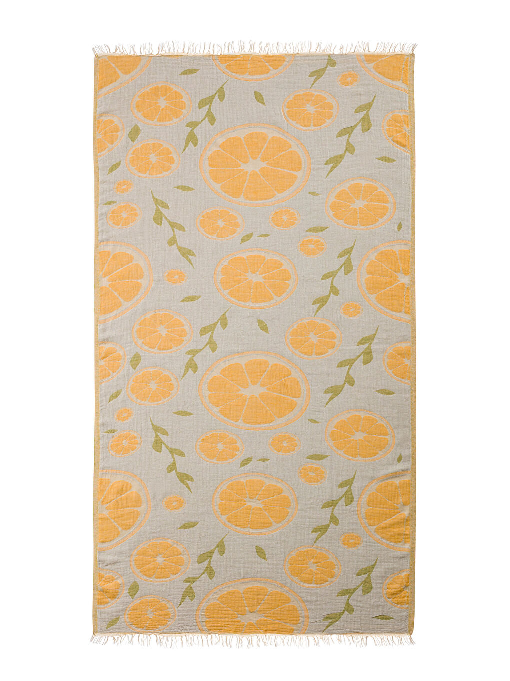 Printed Turkish Towel Women's Towel 90x165 cm -S60049Z8-LUG