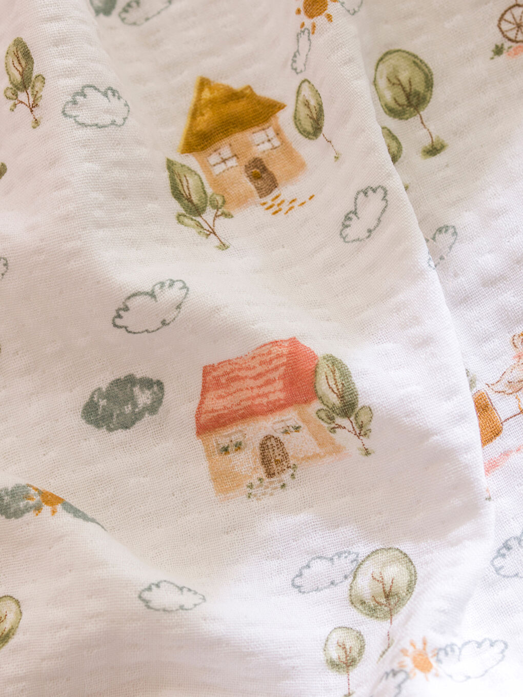 MIX Muslin Shawl -S60061Z1-F9C