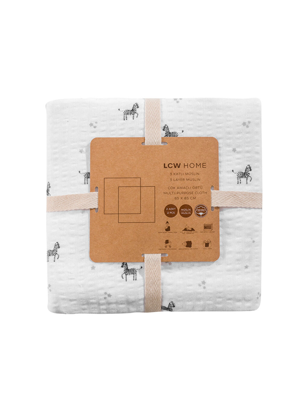 MIX Muslin Shawl -S60079Z1-F9C