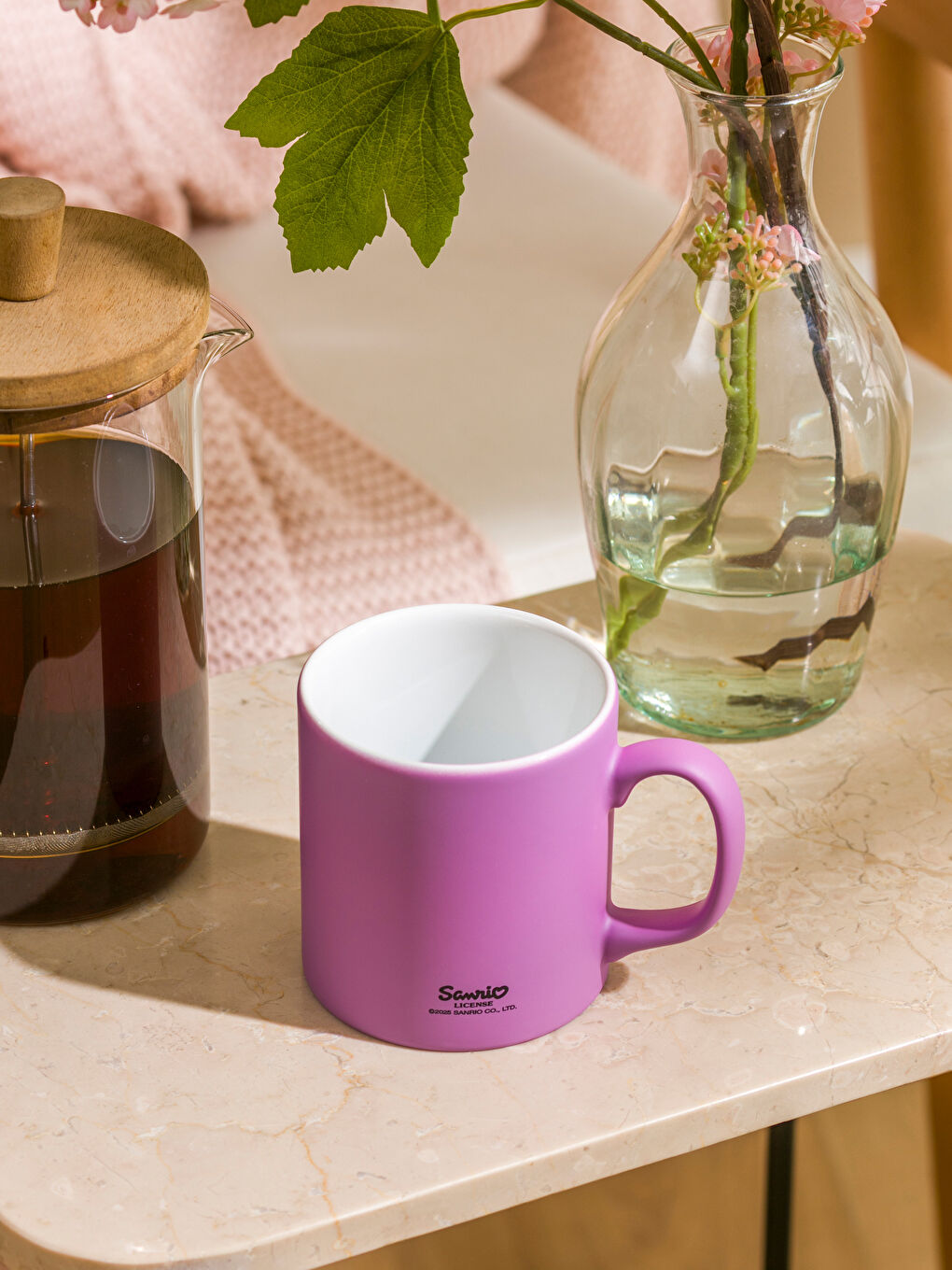 Karışık Hello Kitty Baskılı Seramik Kupa 320 ml-1