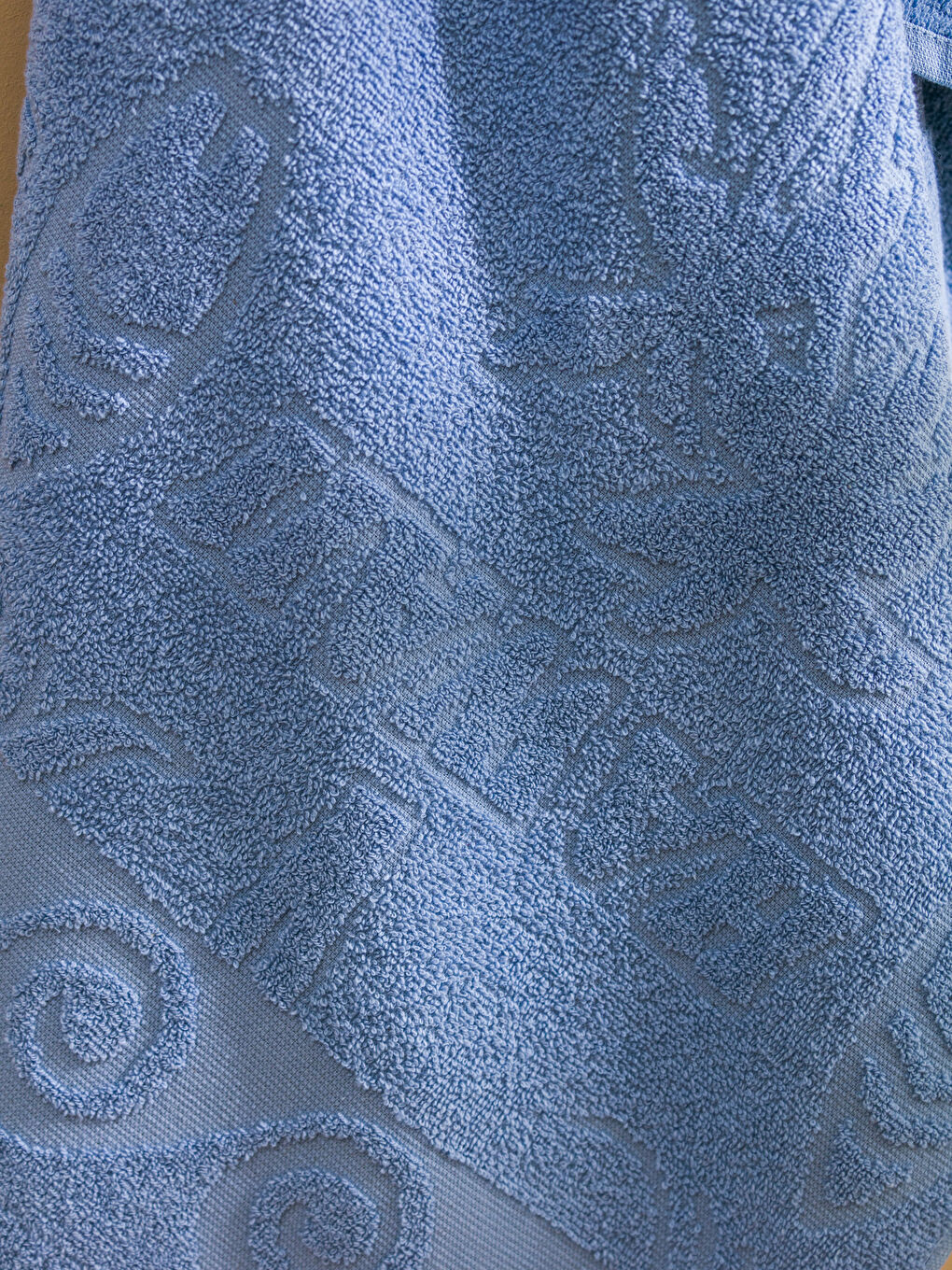 İndigo Baskılı Erkek Plaj Havlusu 70x140 cm-2