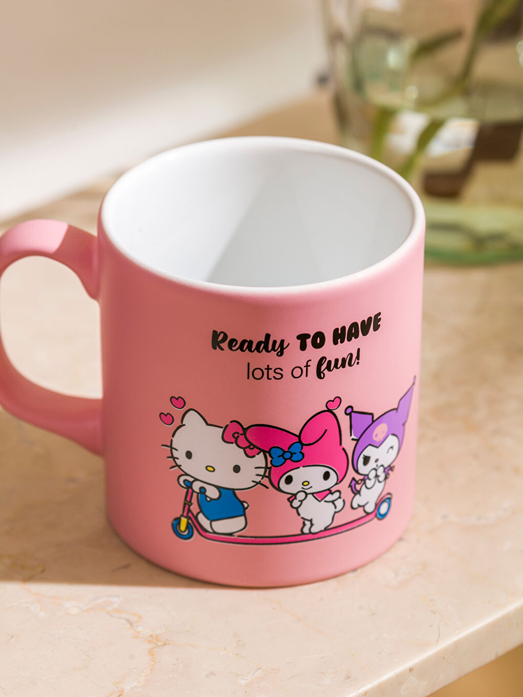 Karışık Hello Kitty Baskılı Seramik Kupa 320 ml-2