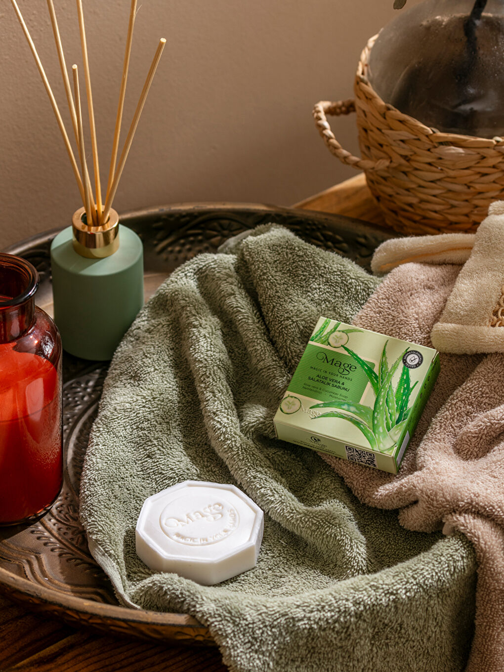 Doğal Aloevera ve Salatalık Sabunu