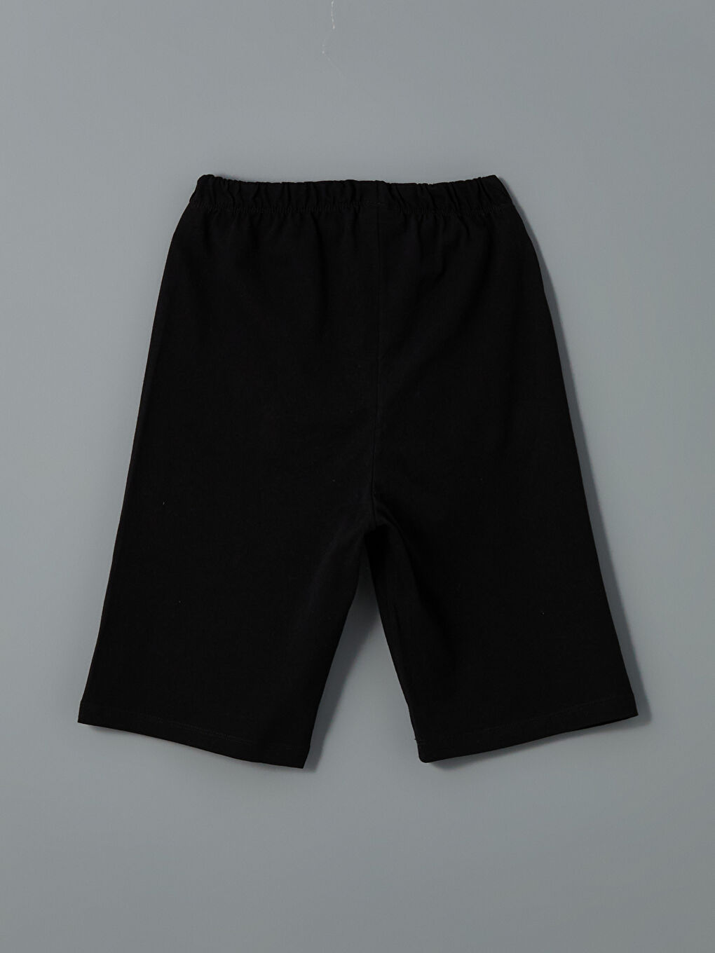Siyah Beli Lastikli Erkek Çocuk Pijama Şort-2