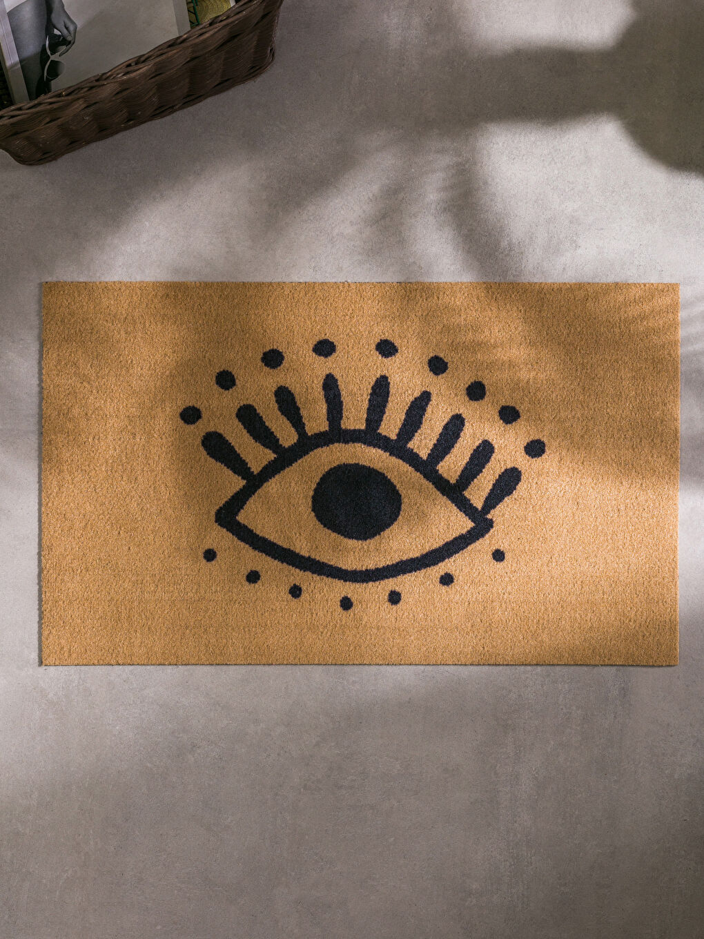 Eye Printed Bath Mat 45x75 cm