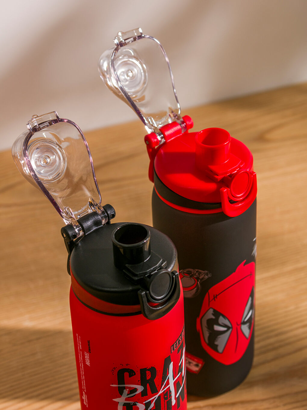 Deadpool Printed Bottle With Cap 630 Ml -S5LD34Z8-QBC