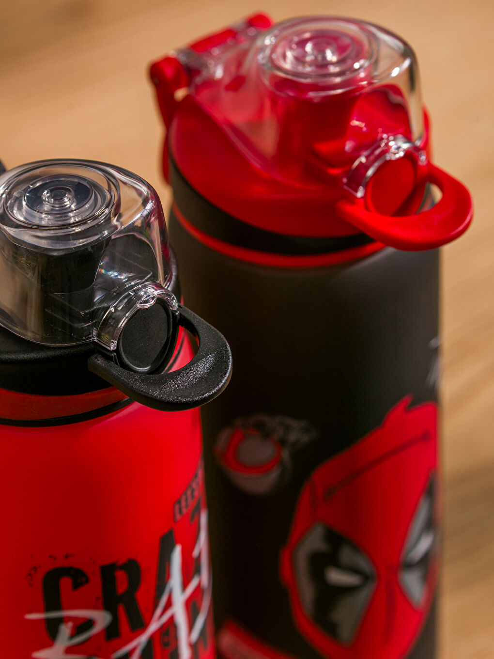 Deadpool Printed Bottle With Cap 630 Ml -S5LD34Z8-QBC