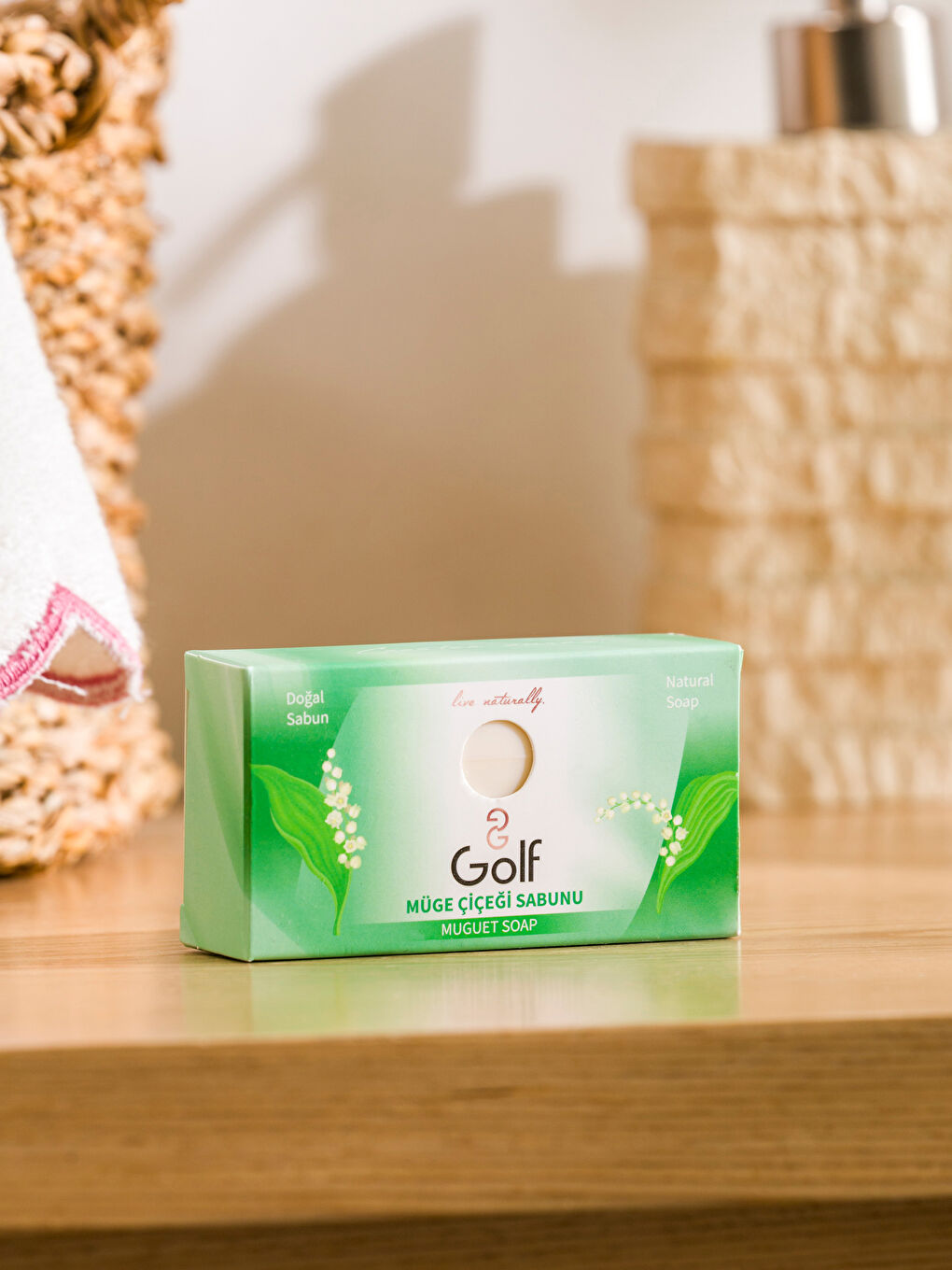 Golf Müge Çiçeği Kokulu Katı Sabun - 1