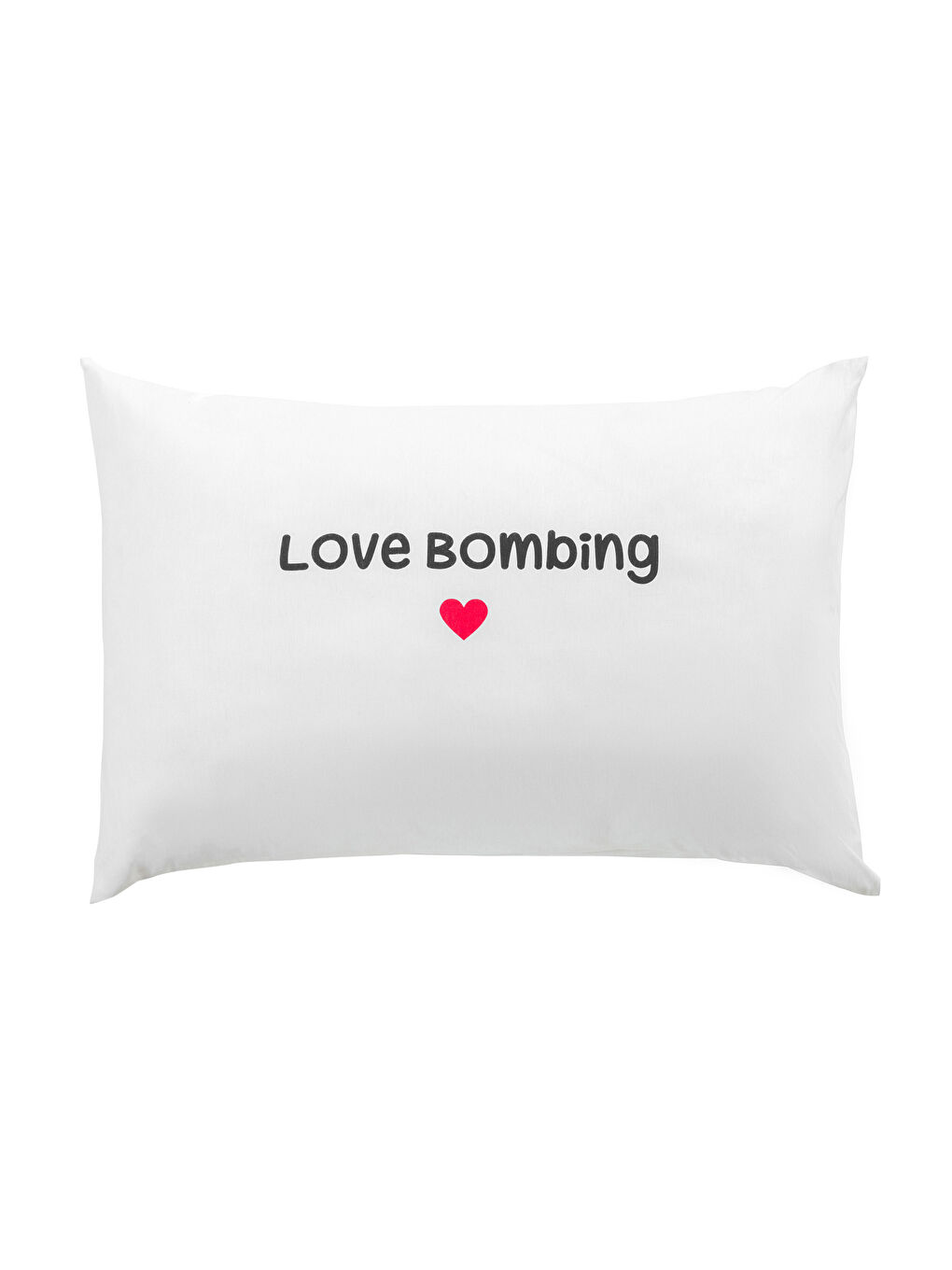 Heart Printed Pillowcase Set Of 2 50X70 Cm -S5LO82Z8-J5E