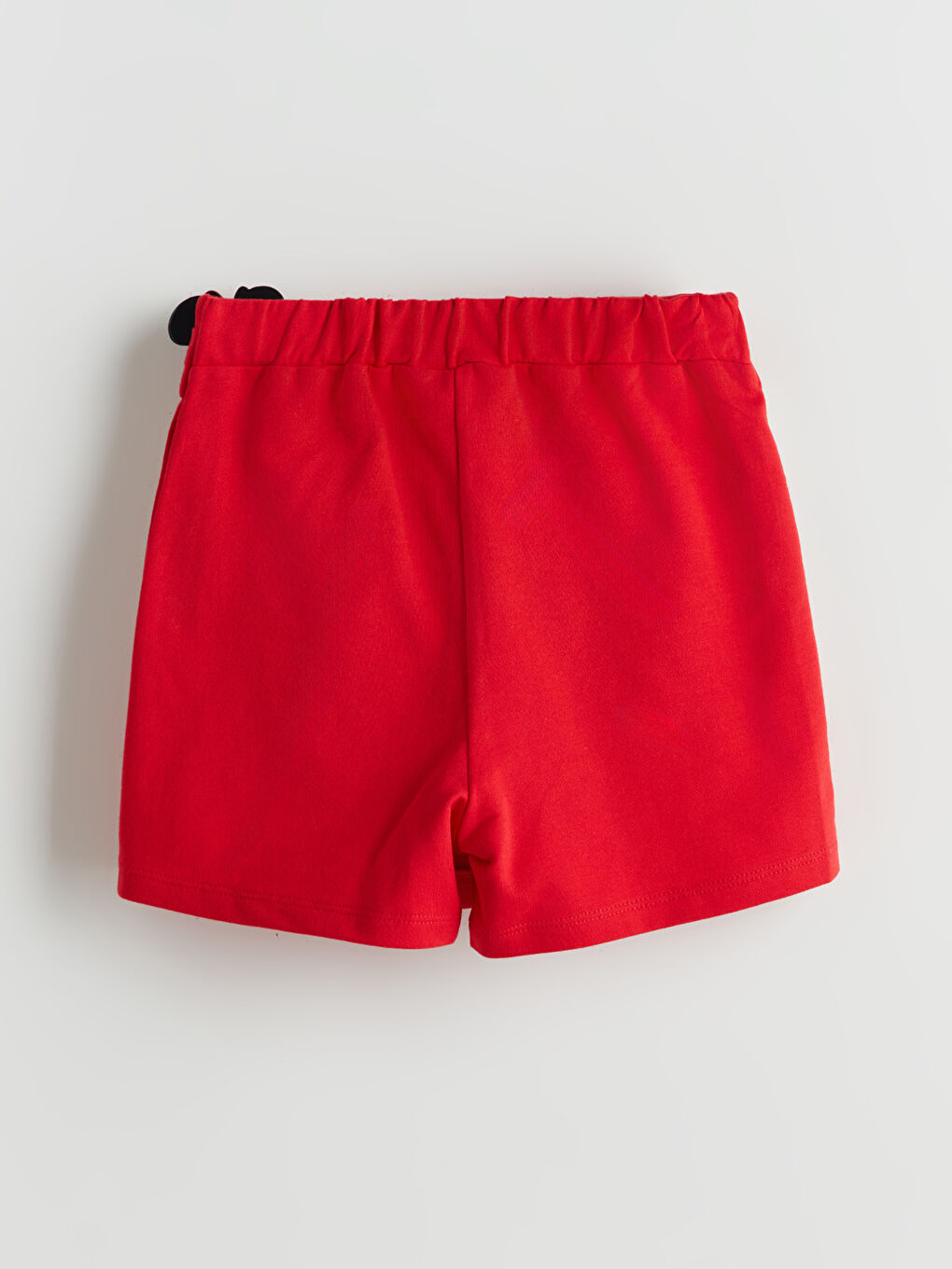 Kırmızı Minnie Mouse Tokalı Kız Çocuk Şort Etek-2