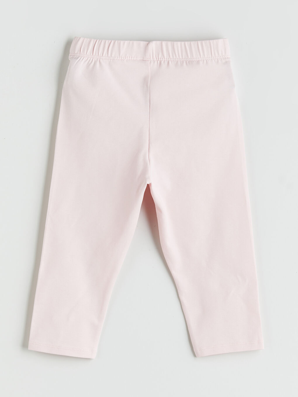 Pembe Beli Lastikli Kuromi Baskılı Kız Çocuk Tayt-1