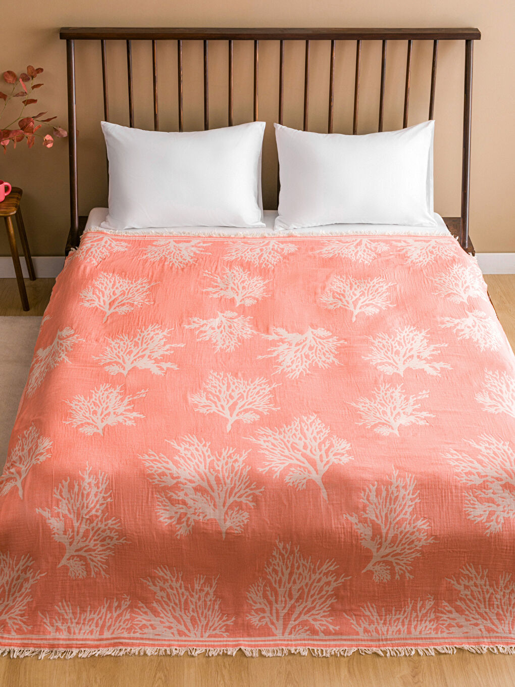 LCW HOME Cotton Double Bedspread 200x220 cm -S5M589Z8-FPC