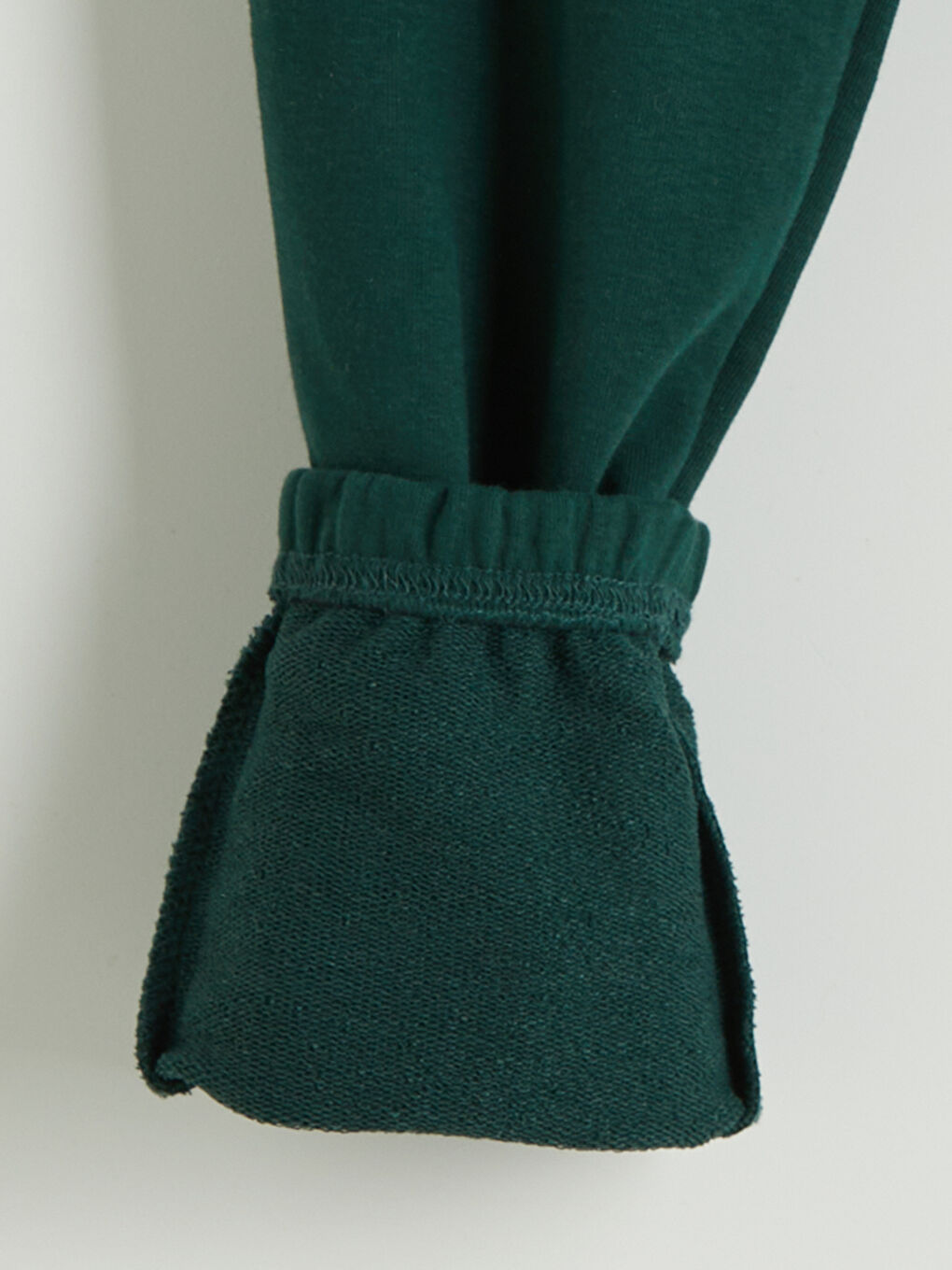 Yeşil Beli Lastikli Erkek Çocuk Jogger  Eşofman Altı-1