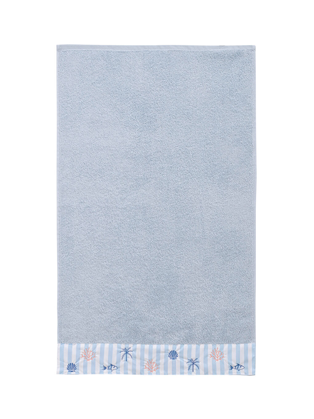 Embroidered Cotton Face Towel 50x80 Cm -S5ME74Z8-CYK