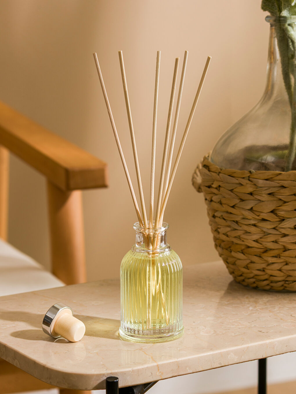 LCW HOME Mint and Eucalyptus Scented Reed Diffuser Room Fragrance 90 ml -S5MI87Z8-F9C