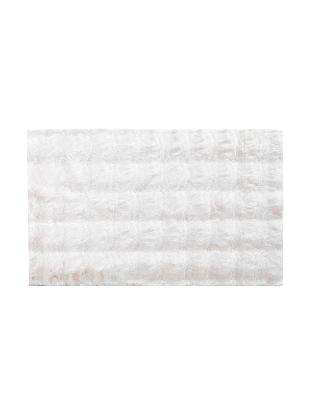 LCW HOME Ekru Pelüş Banyo Paspası 50x80 cm - 5