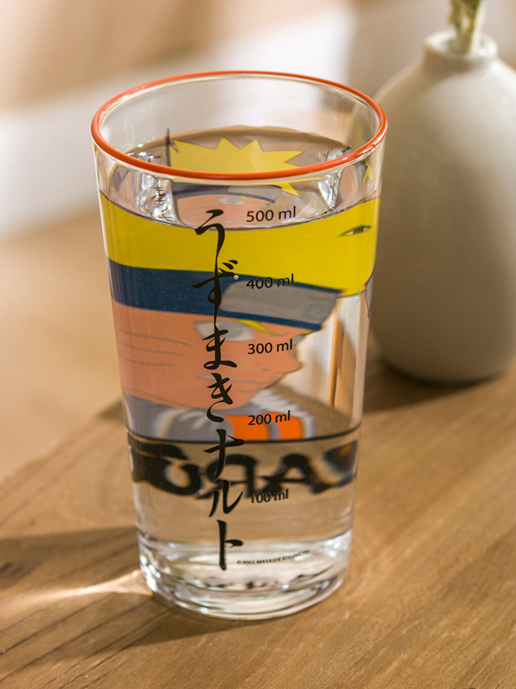 Karışık Naruto Baskılı Cam Bardak 570 ml-4