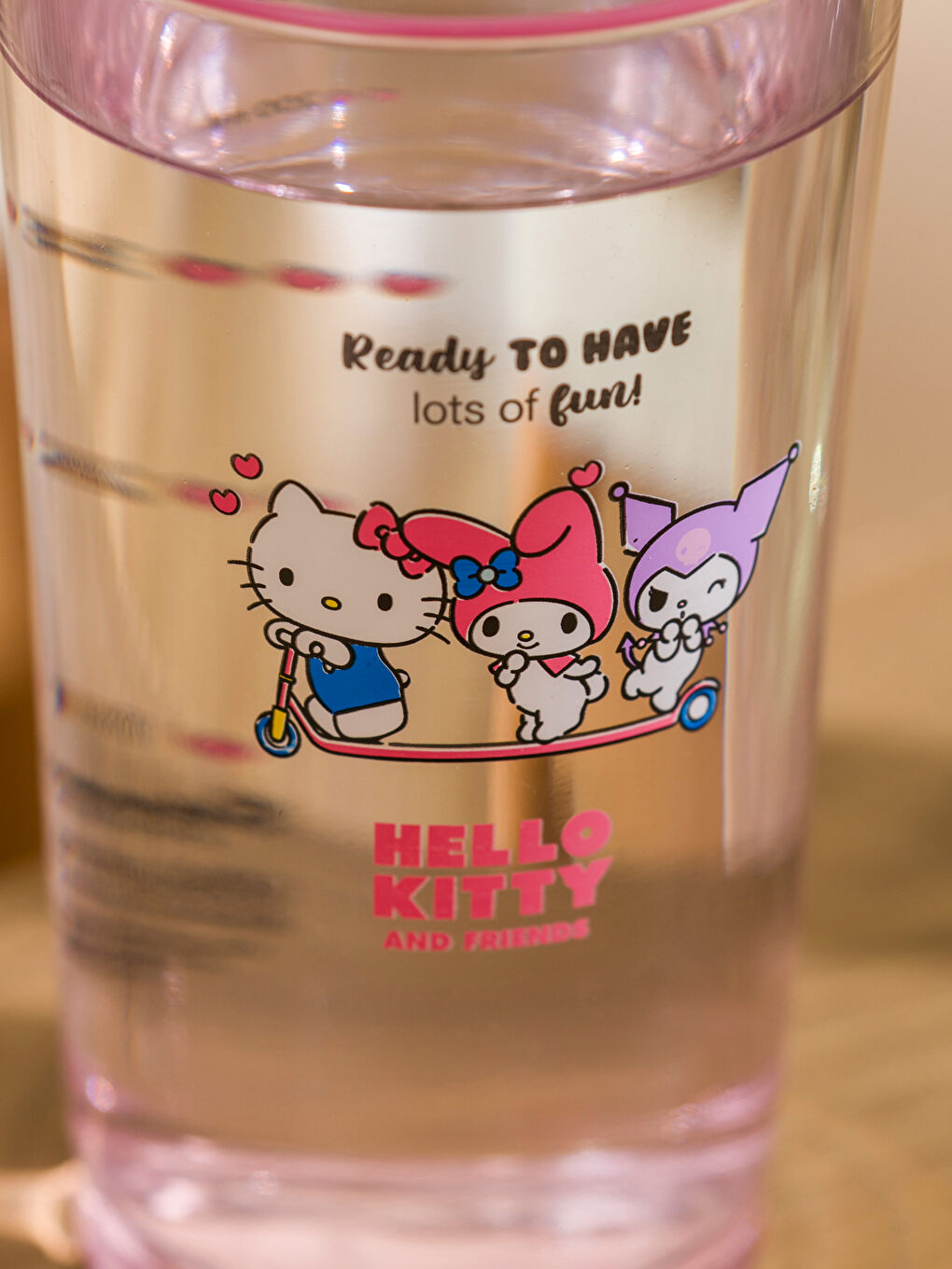 LCW HOME Karişik Hello Kitty Baskılı Cam Bardak 570 ml - 3