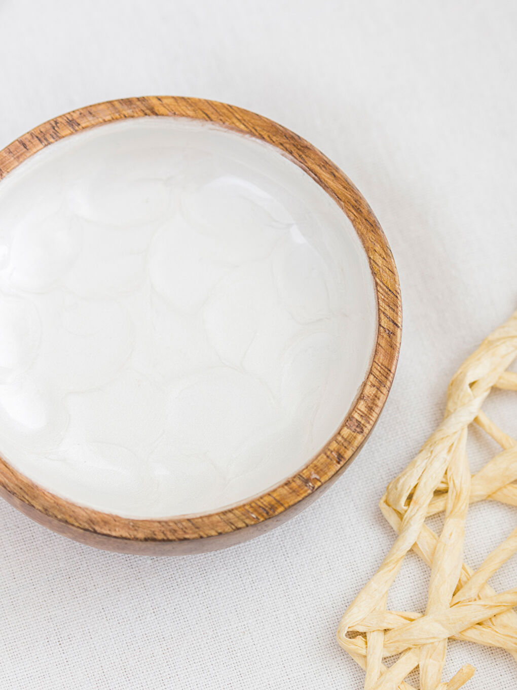 Karışık Ahşap Yüzey Kase 10 cm-2