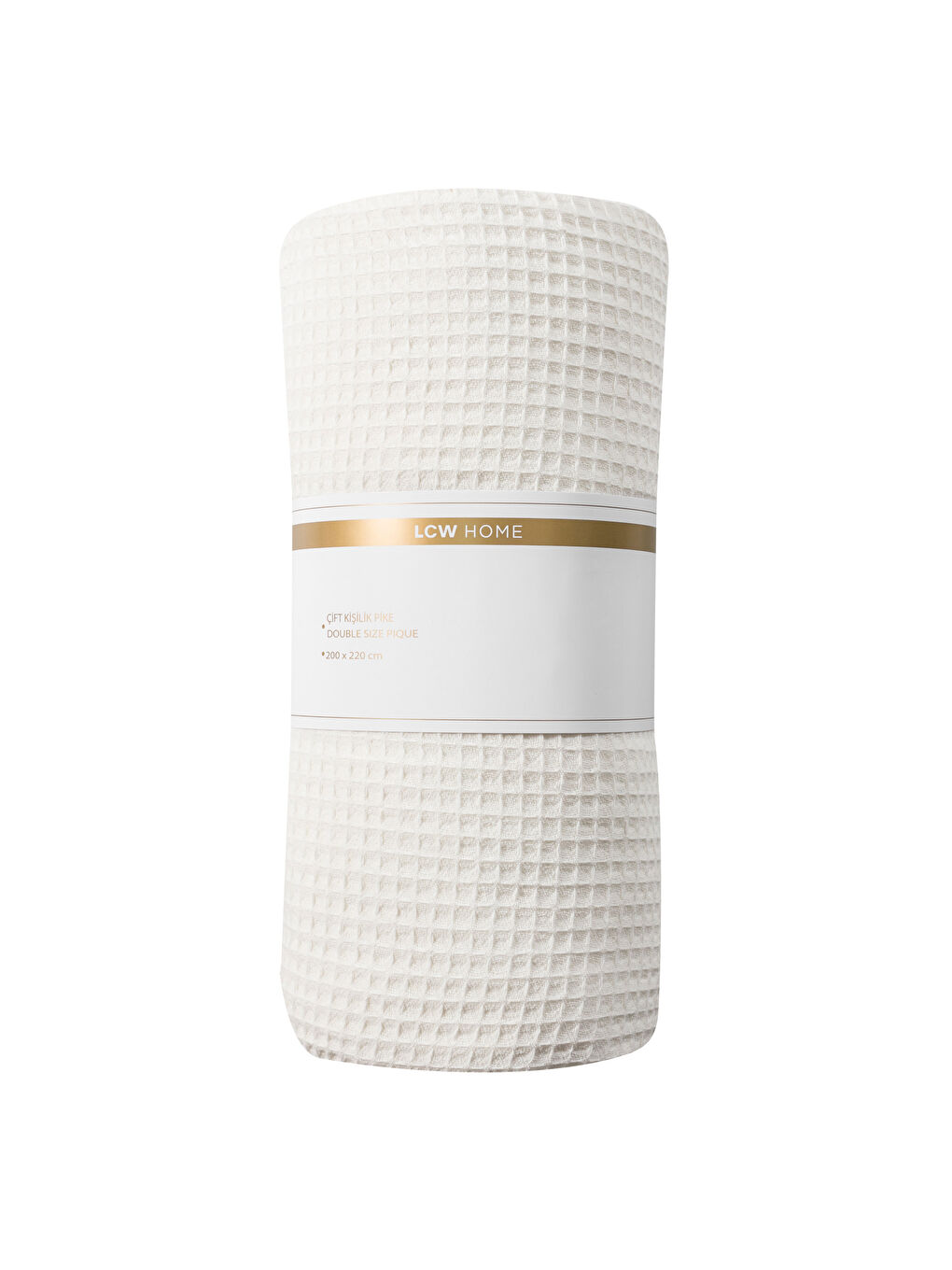 BEIGE Double Pique Bedspread -S5N646Z8-DLL