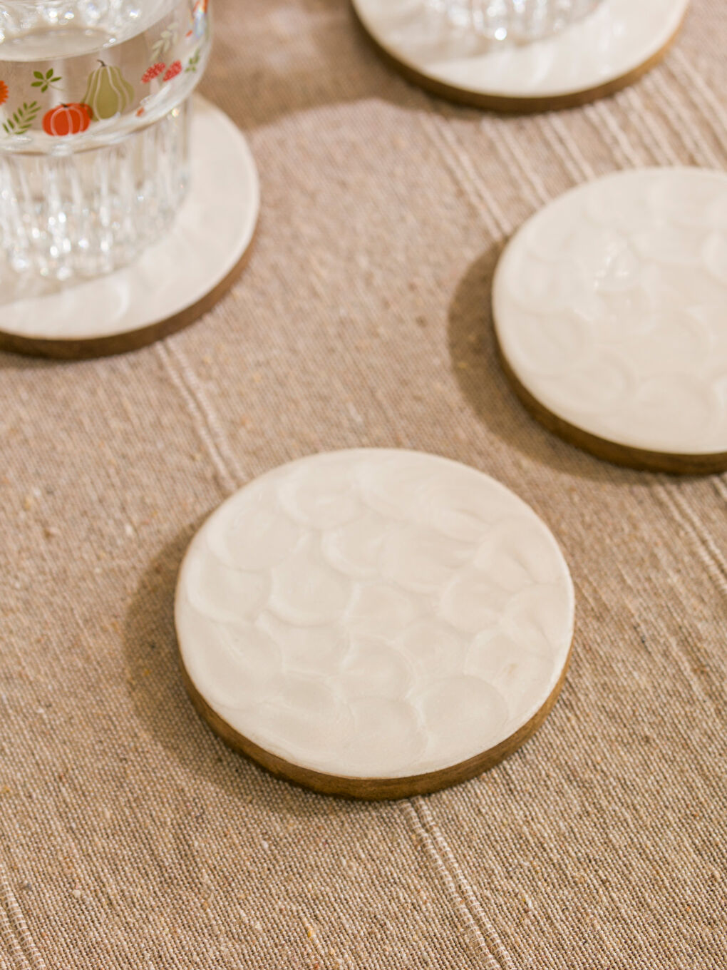 Ағаш стақан қойғыштар жиынтығы-1