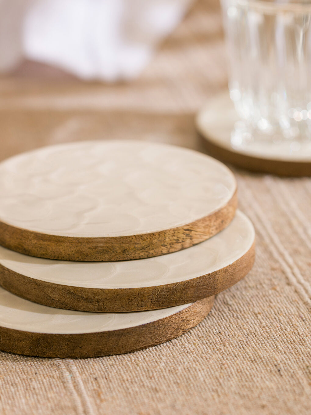 Ағаш стақан қойғыштар жиынтығы-2