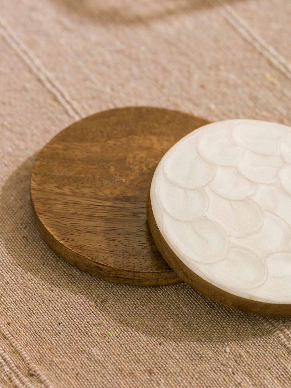 Ағаш стақан қойғыштар жиынтығы-3