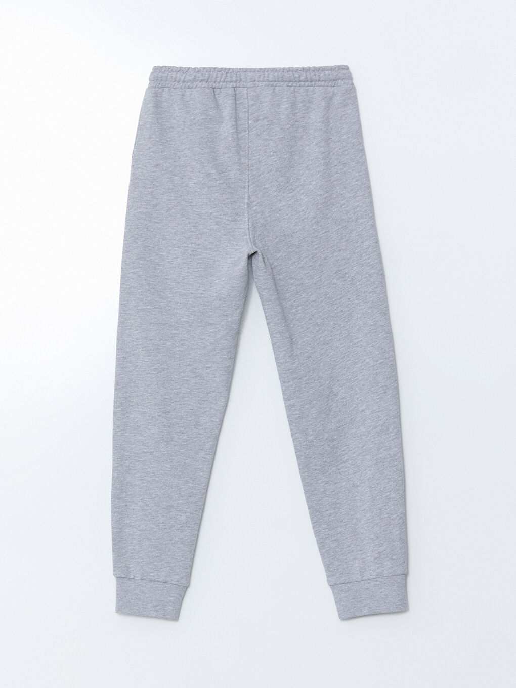 Gri Beli Lastikli Erkek Çocuk Jogger Eşofman Altı-2