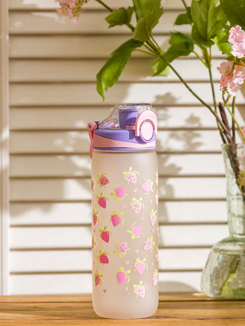 Printed Lid Water Bottle 630 Ml -S5NO35Z8-M0T