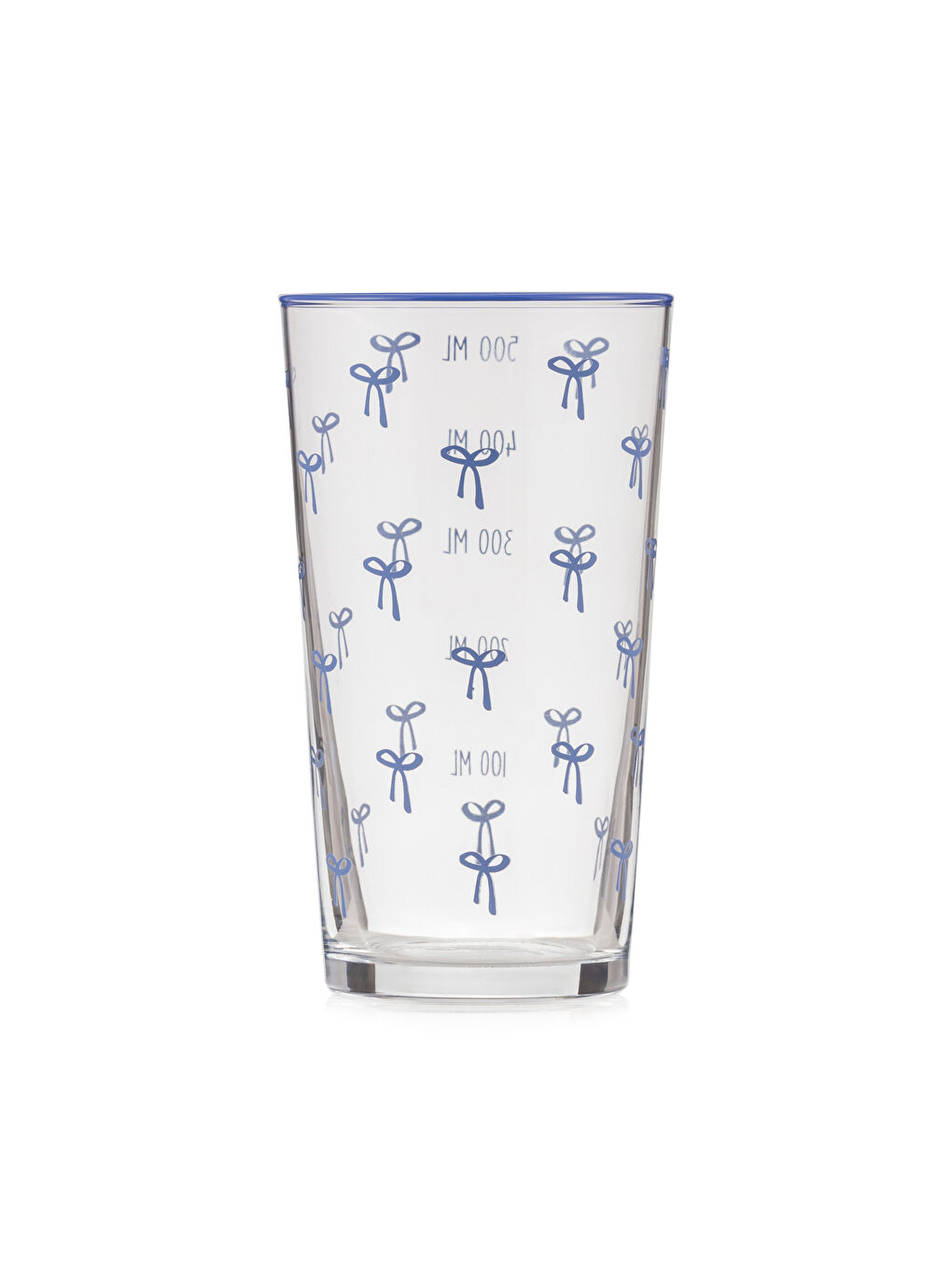 LCW HOME Karişik Fiyonk Baskılı Cam Su Bardağı 500 ml - 4