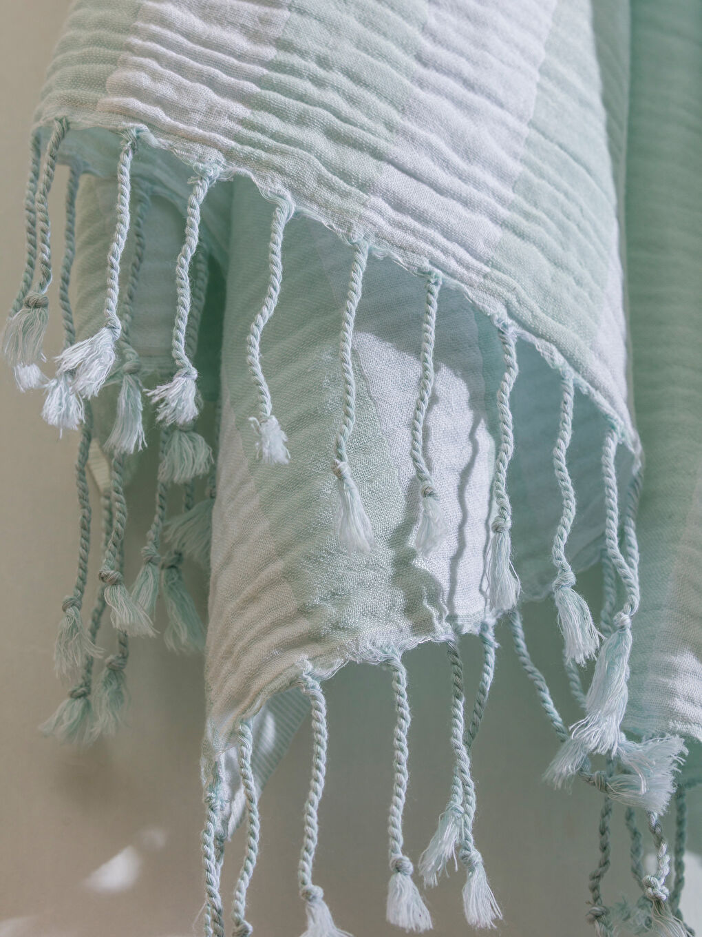 Tasseled Cotton Peshtemal Towel 80x160 cm -S5O912Z8-LFN
