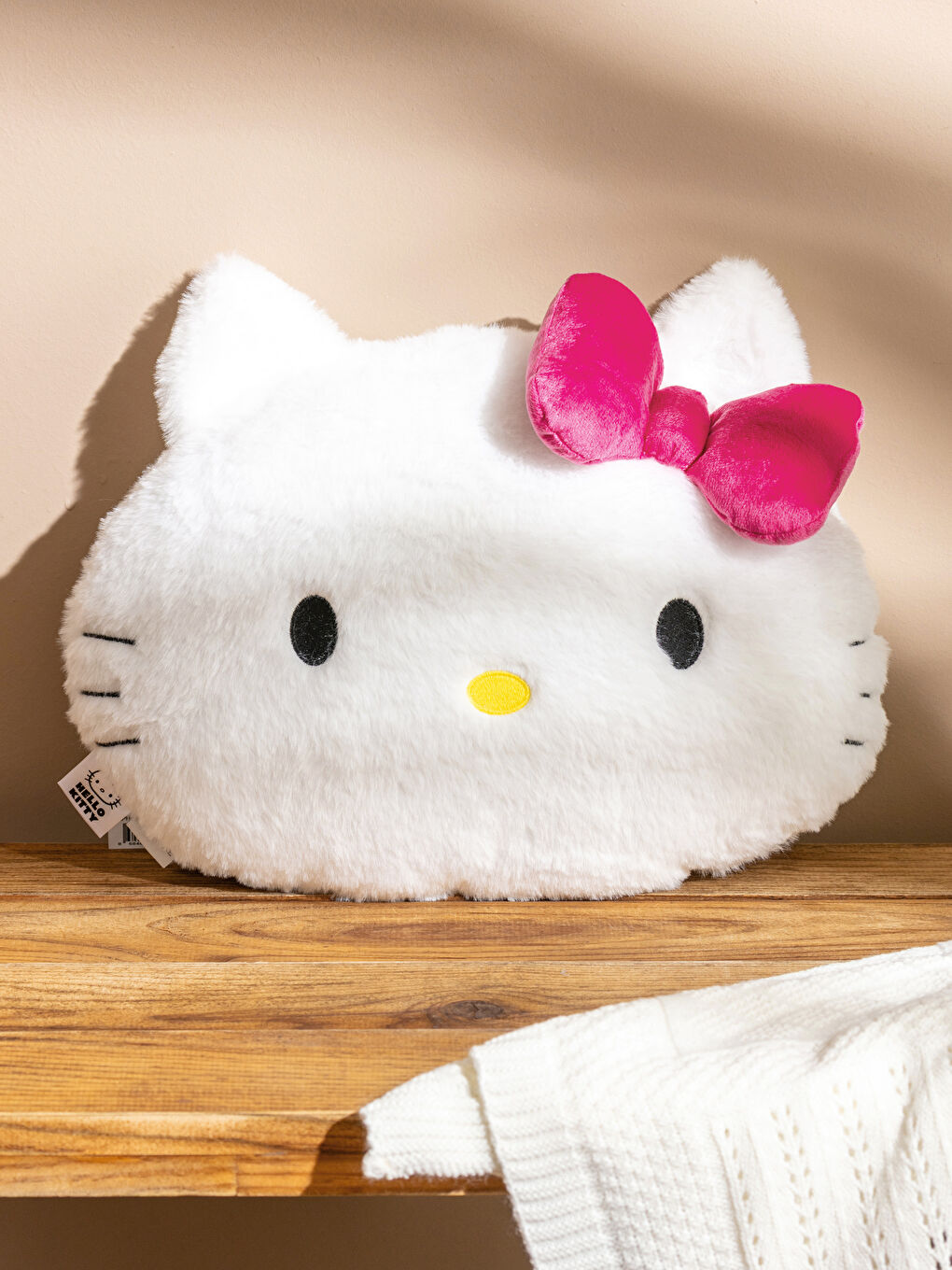 Hello Kitty Printed Plush Baby Cushion 37 cm-1