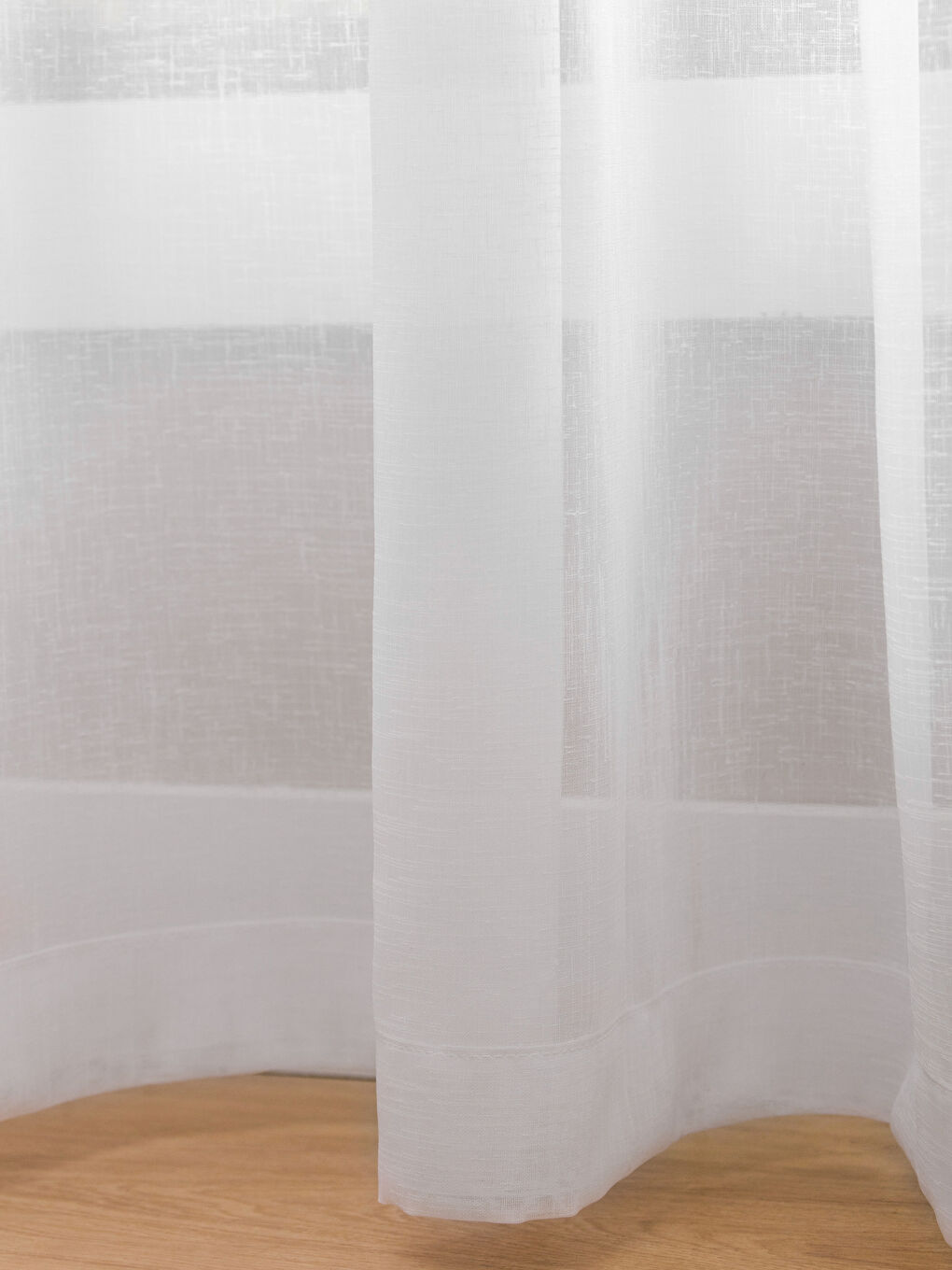 Beyaz Tül Panel Perde 270x300 cm-3