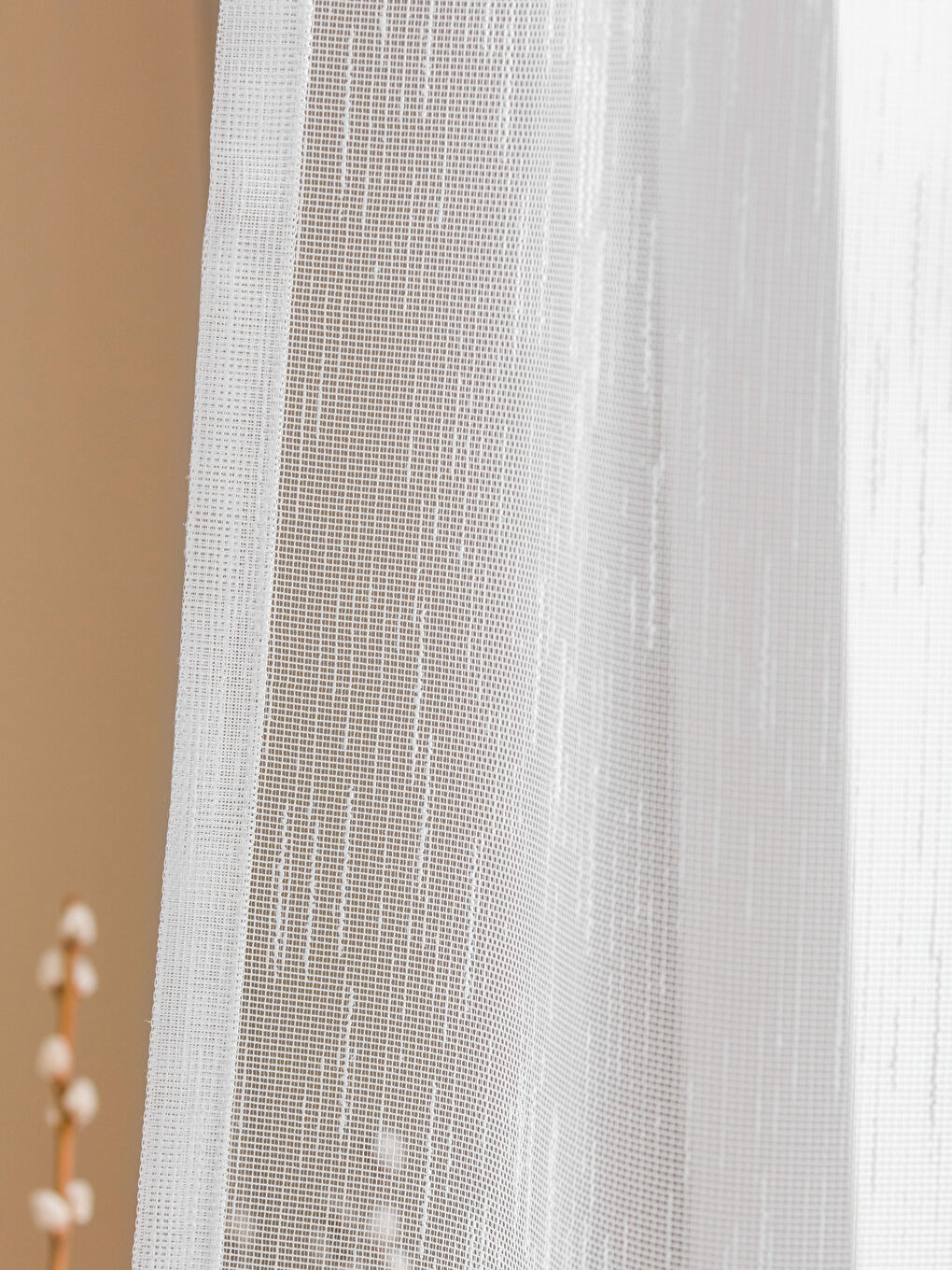 Beyaz Tül Panel Perde 270x300 cm-2