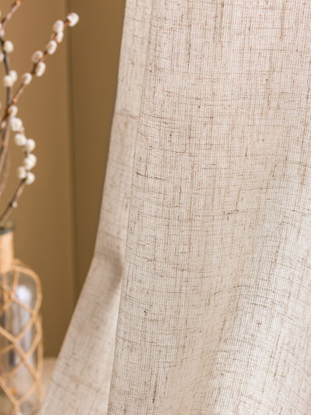 Bej Fon Perde 270x140 cm-2