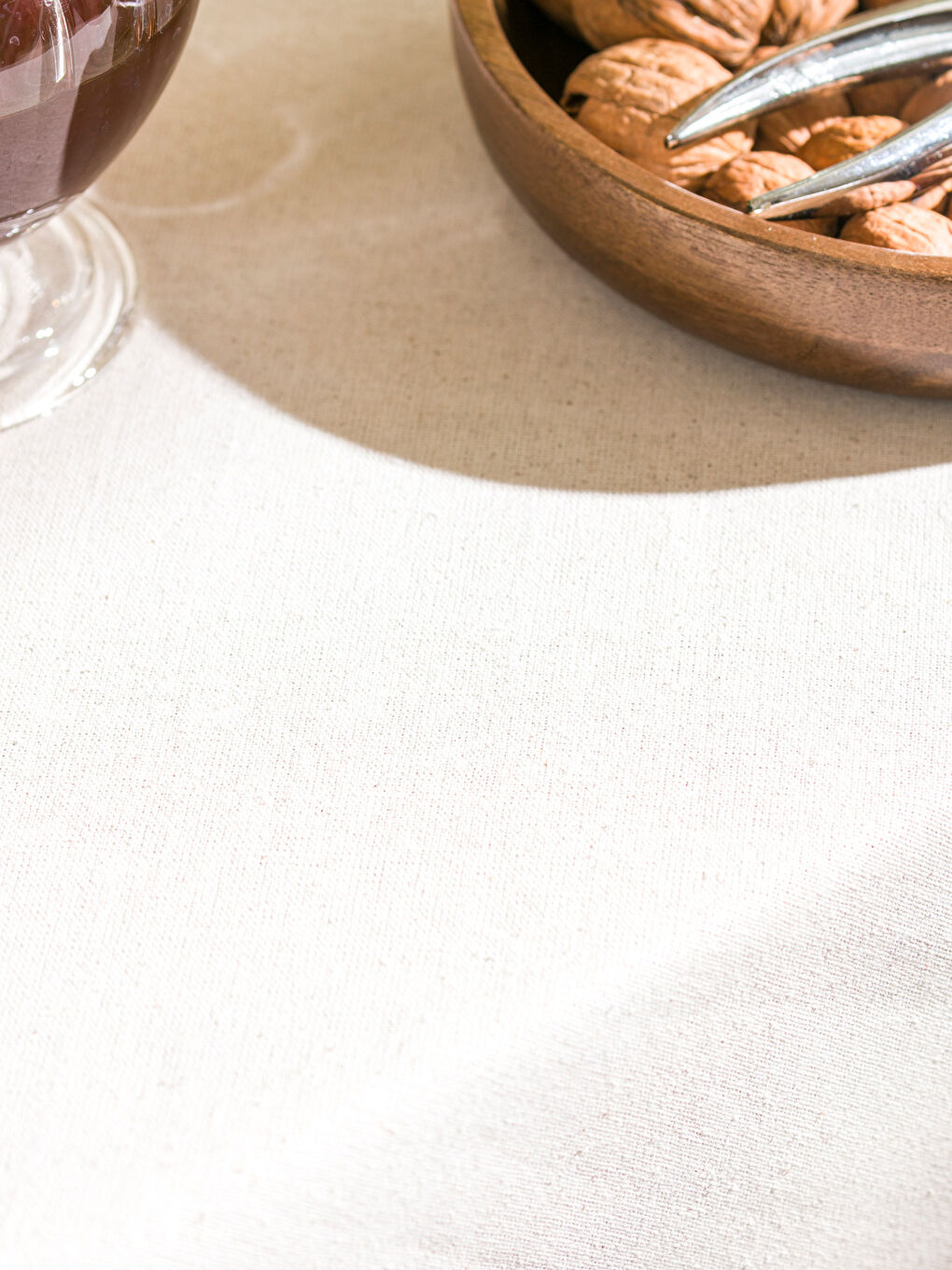 Lace Detailed Tasseled Tablecloth-5